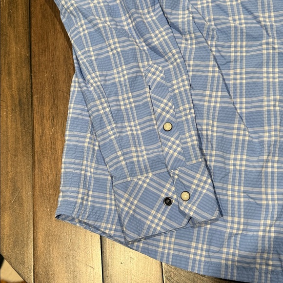 ⛰️ Stio Snap Front Shirt | Men’s Medium | Snap Closure • Mountain-Ready Style - Picture 5 of 6